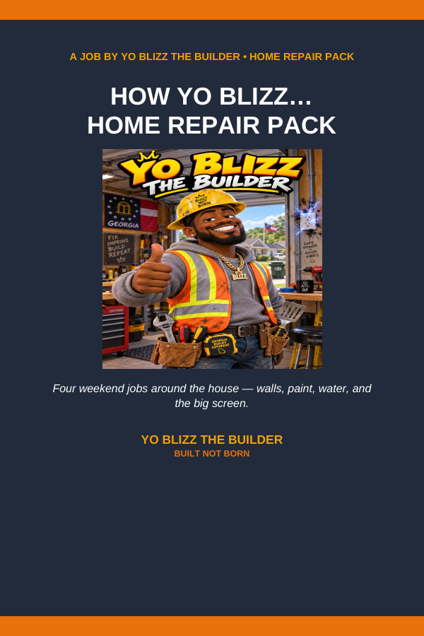 How Yo Blizz Home Repair Pack (4 Books) cover