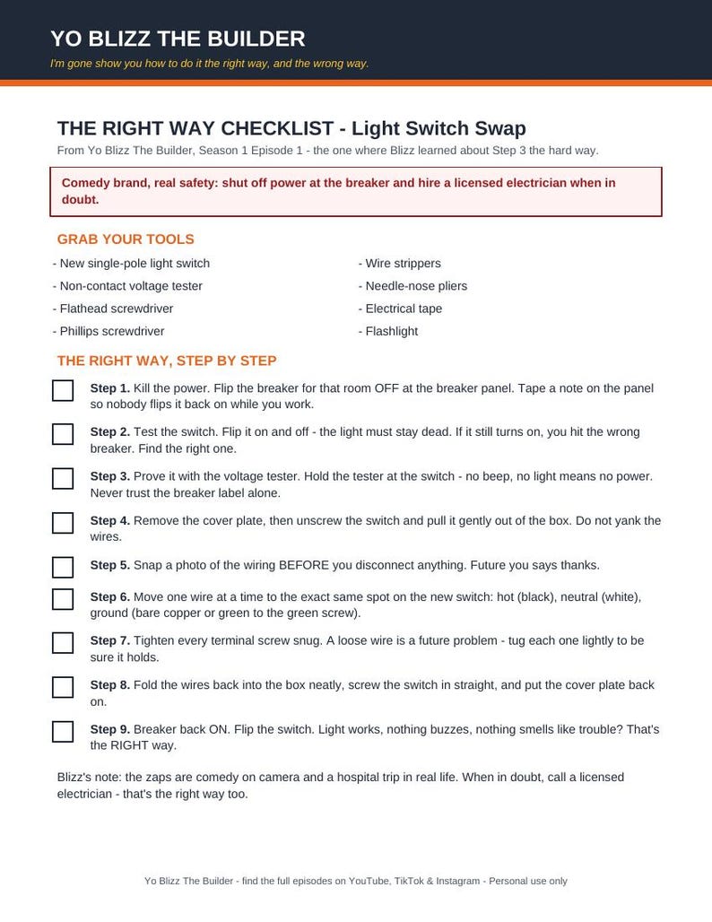 Right Way DIY Repair Checklists Bundle of 3 cover