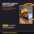 Undated Weekly Life Planner cover
