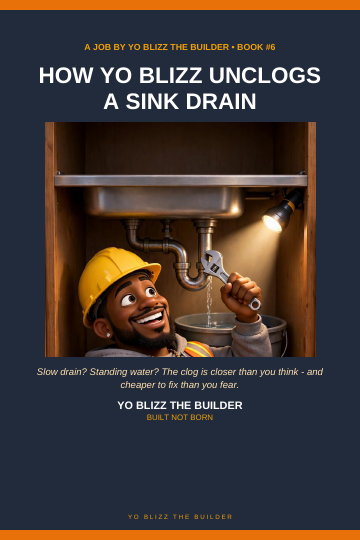 How Yo Blizz Unclogs a Sink Drain cover